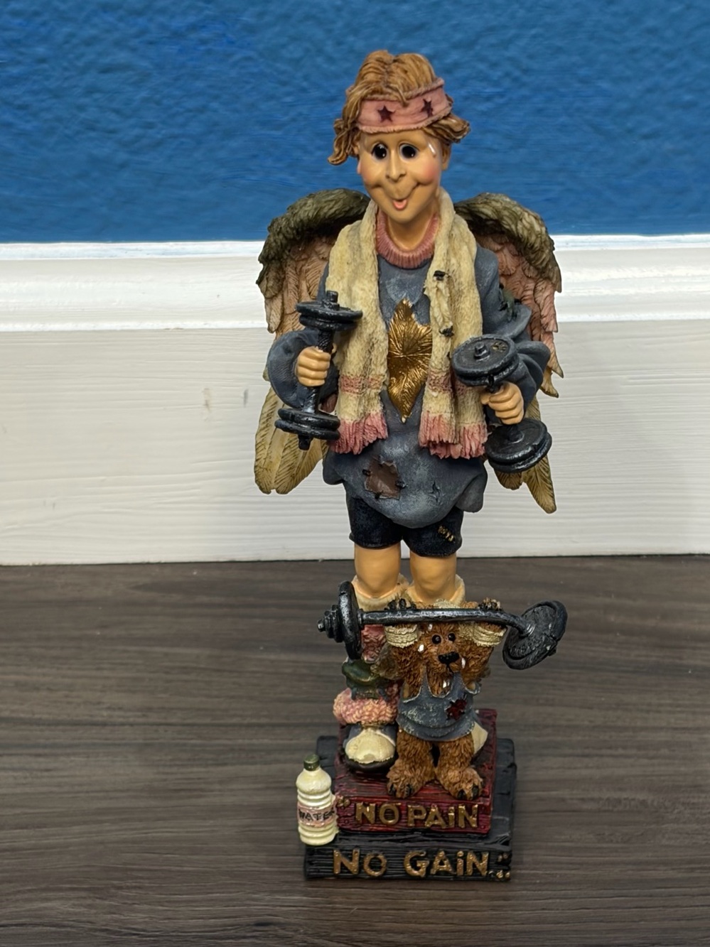 Vintage 1998 Boyds Bears Ms Imin Payne Guardian Angel Of Exercise Figure